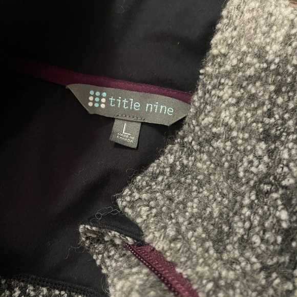 Title Nine | Wool Blend Longline Full Zip Jacket - Picture 5 of 7